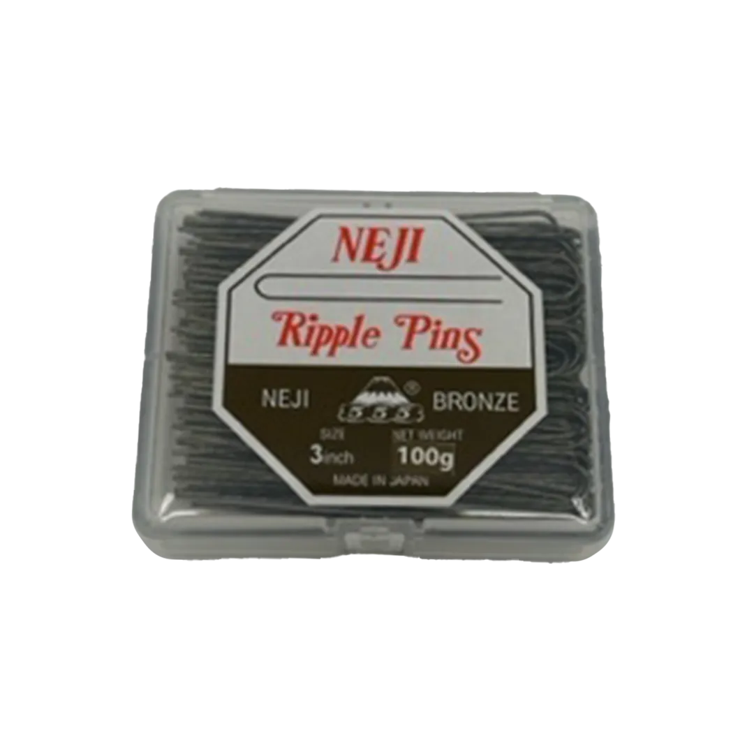 555 NEJI Ripple Pins 3" (72mm) 100gms - Bronze