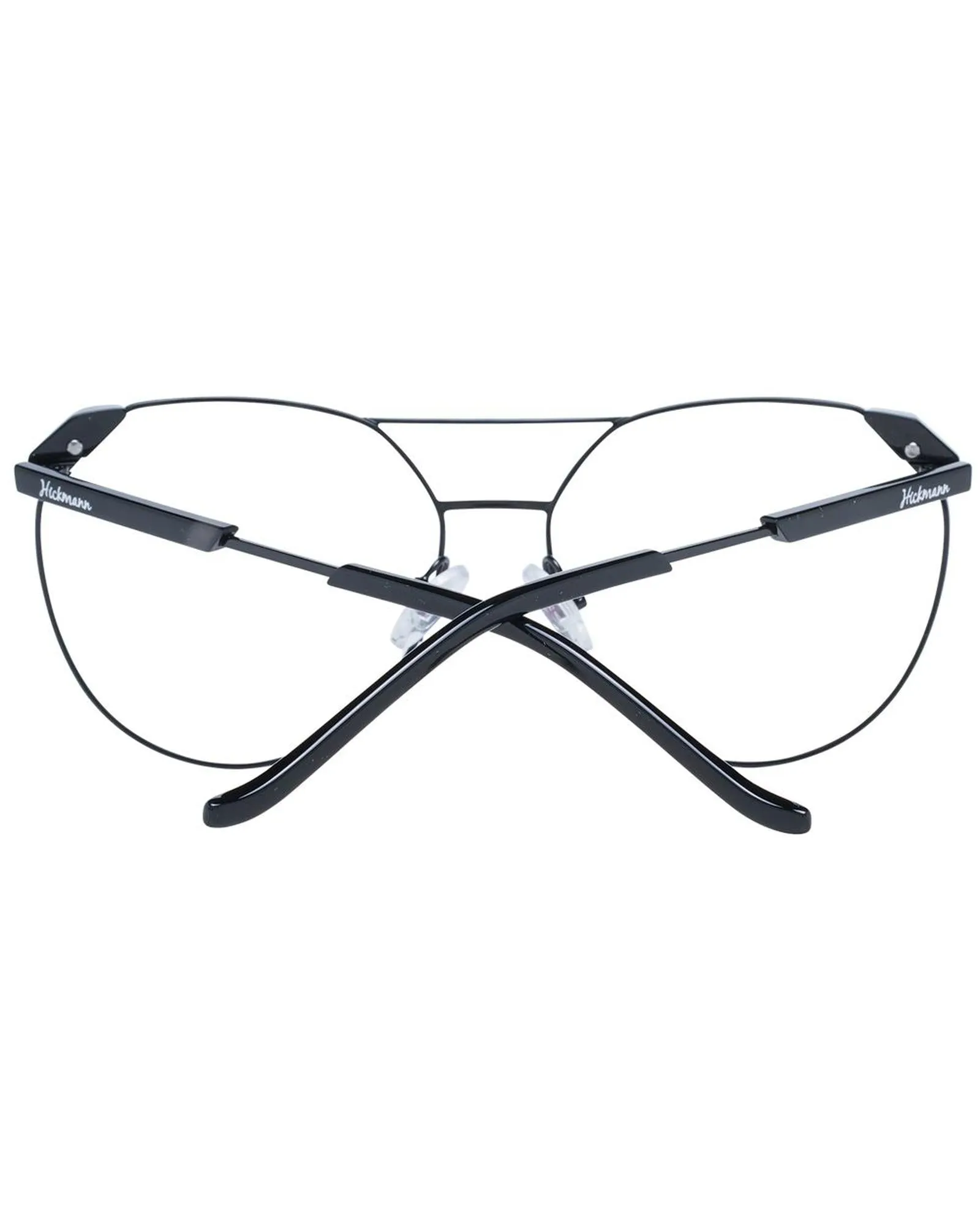 Ana Hickmann Aviator Full-Rim Metal Optical Frames