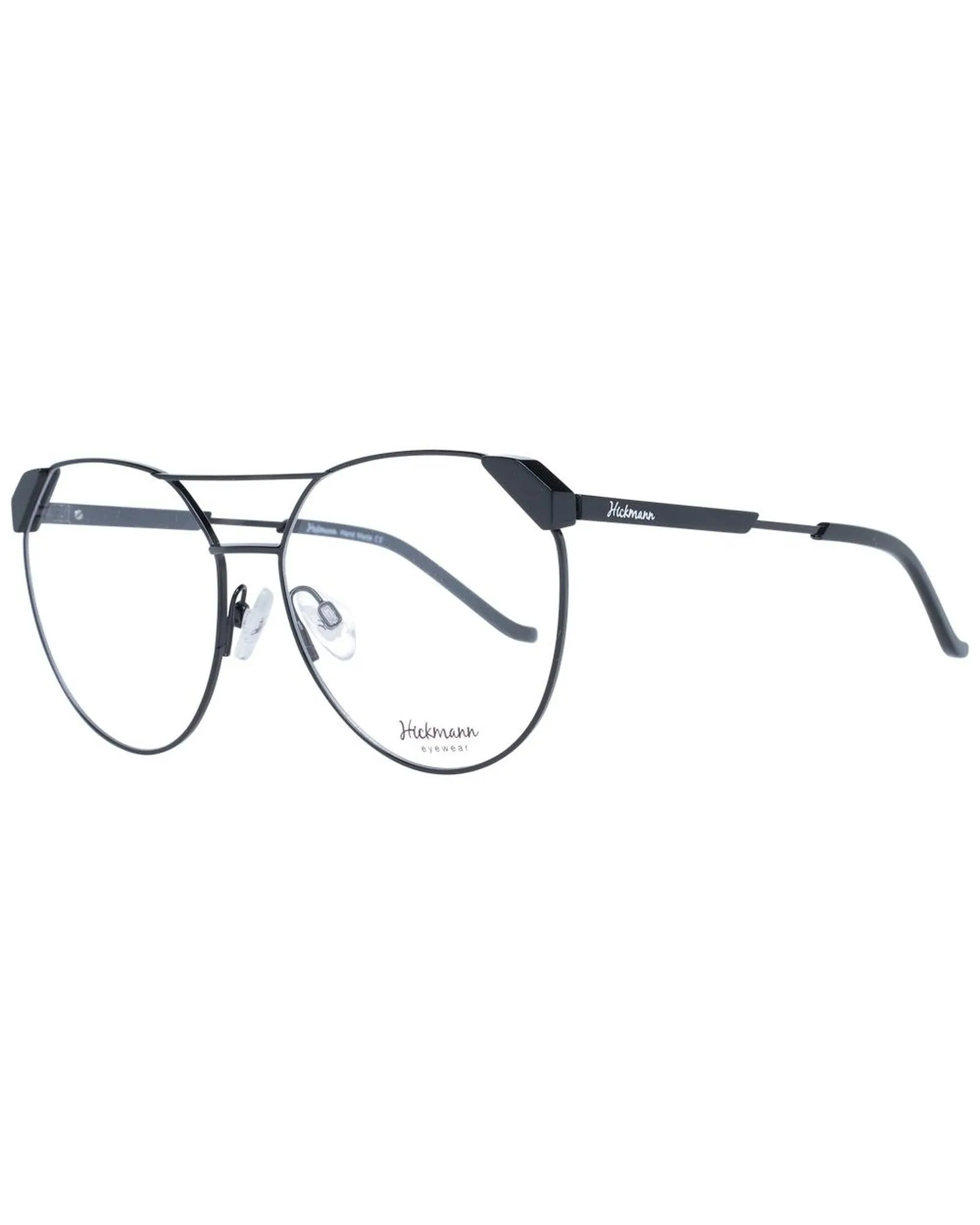 Ana Hickmann Aviator Full-Rim Metal Optical Frames