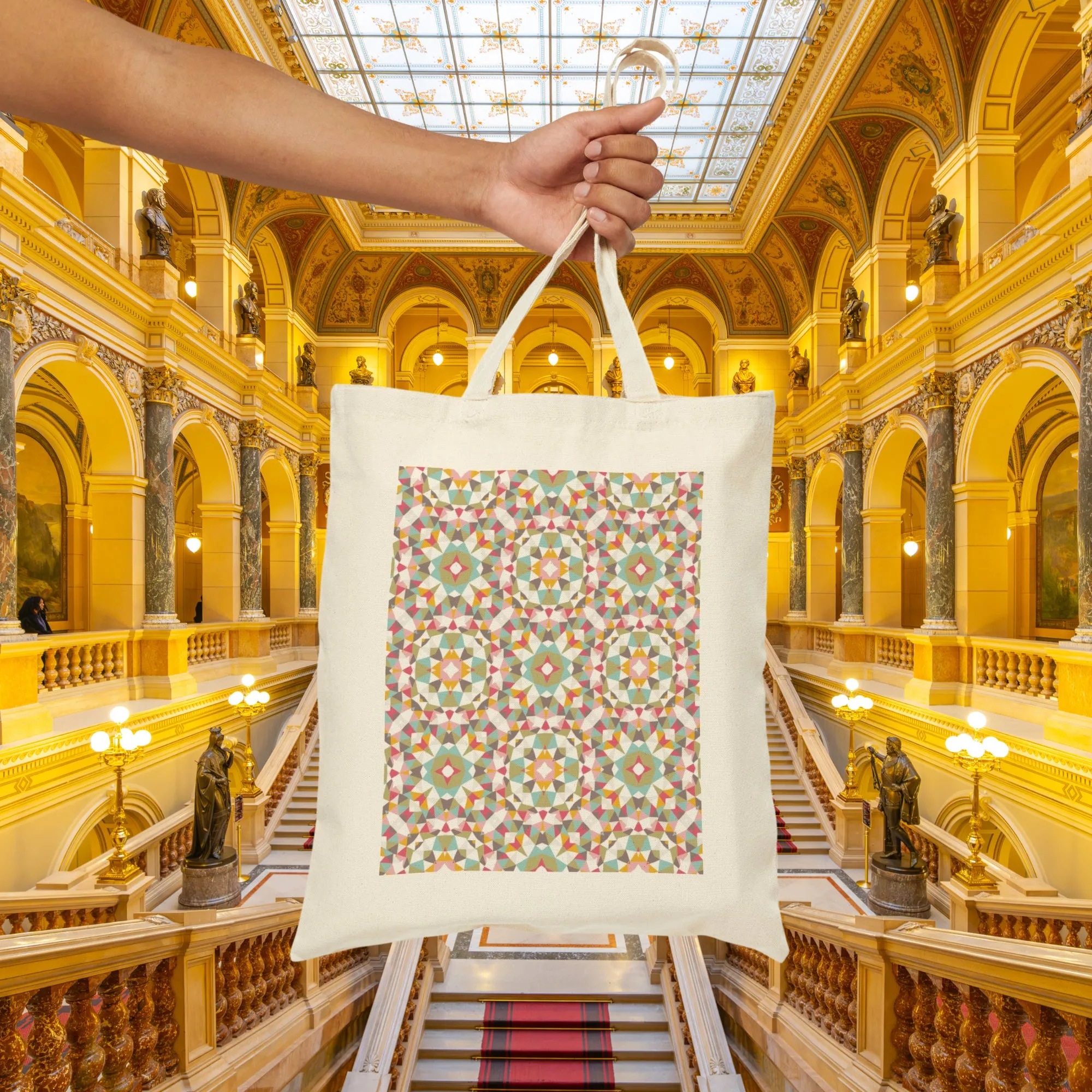 Arabesque Tiles Tote Bag