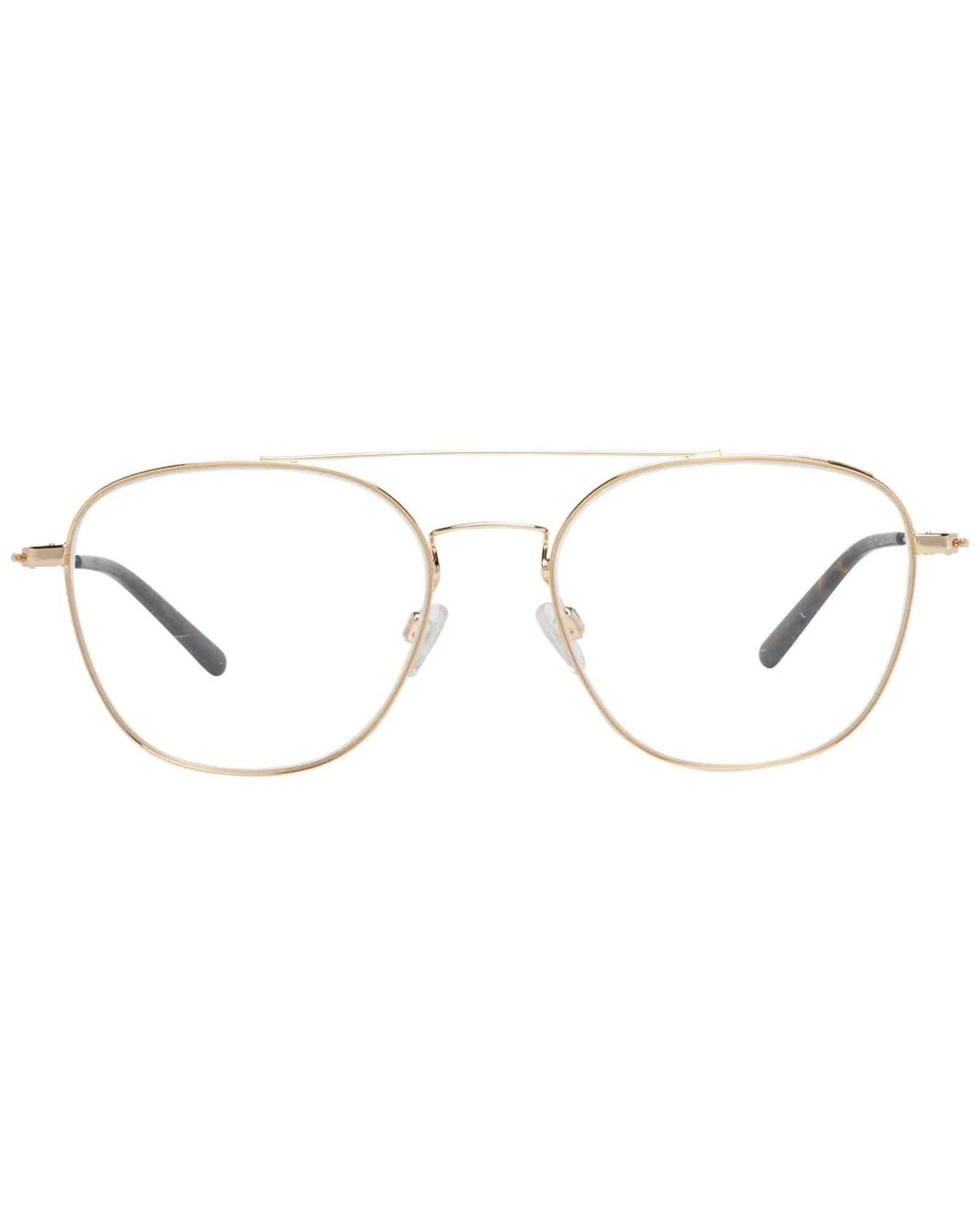 Bally  BY3017 Aviator Eyeglasses Gold Metal Frame