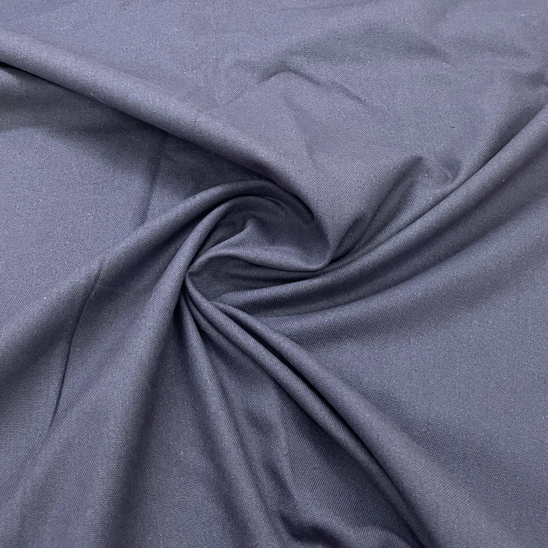 BCI Certified Premium Navy Blue Solid Duck Fabric