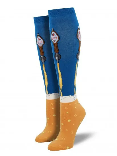 Beer Tap Knee High Socks (Women's)