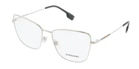 Burberry 0BE1367 1005 Bea Cat Eye Full Rim Silver Optical Frames