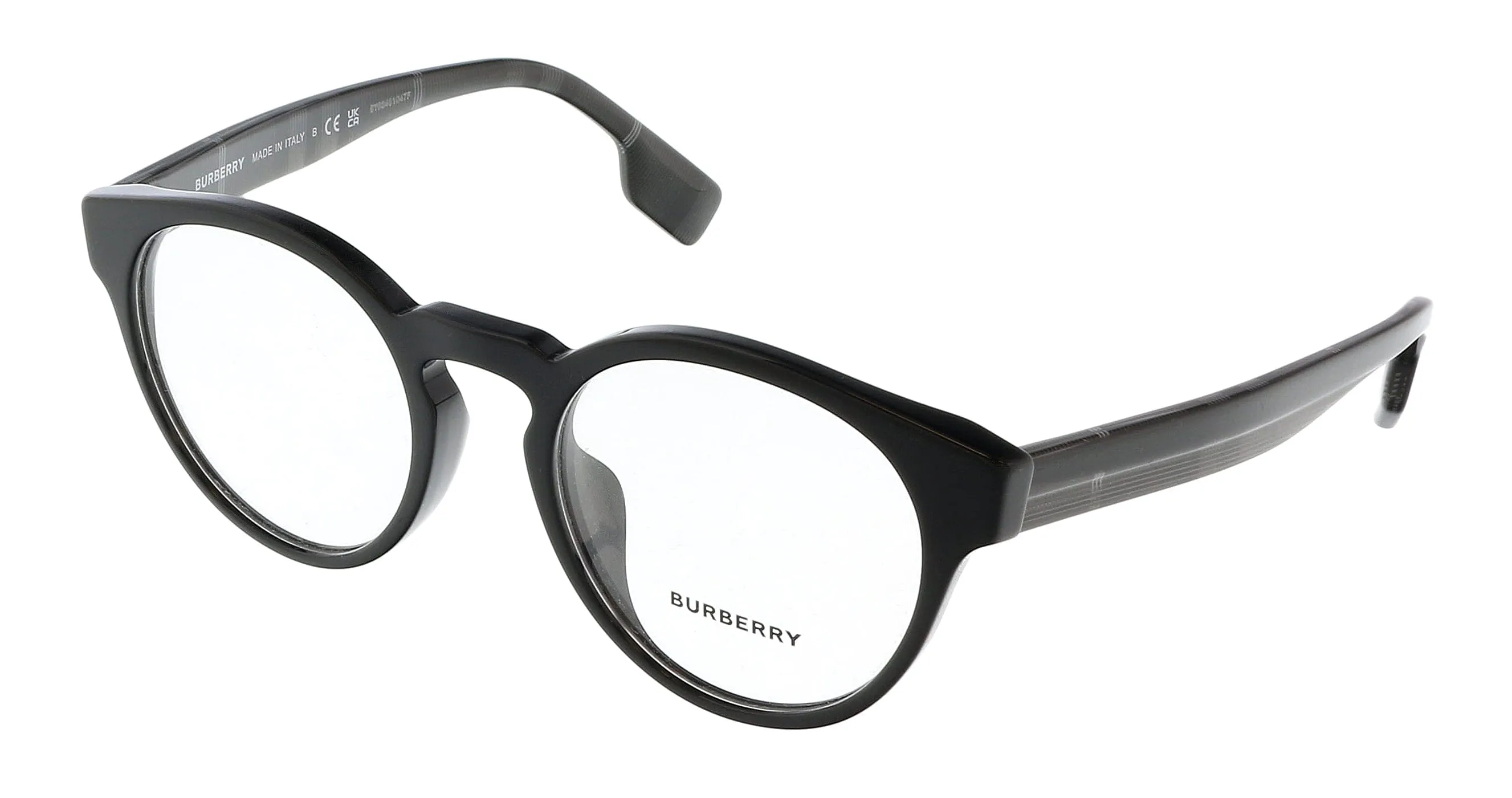 Burberry 0BE2354F 3996 Grant Round Full Rim Black Optical Frames