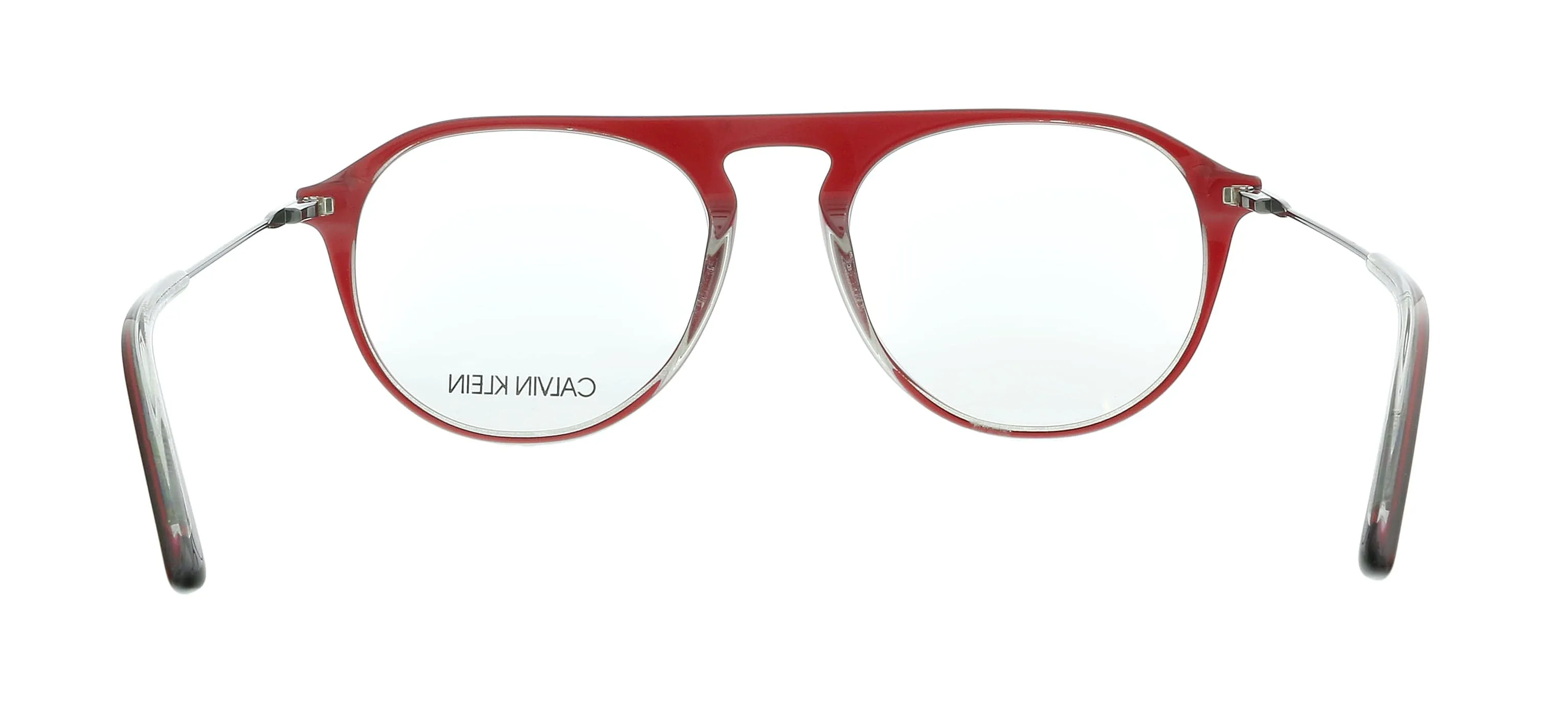 Calvin Klein CK20703 617 Crystal Oxblood/Grey Round Eyeglasses