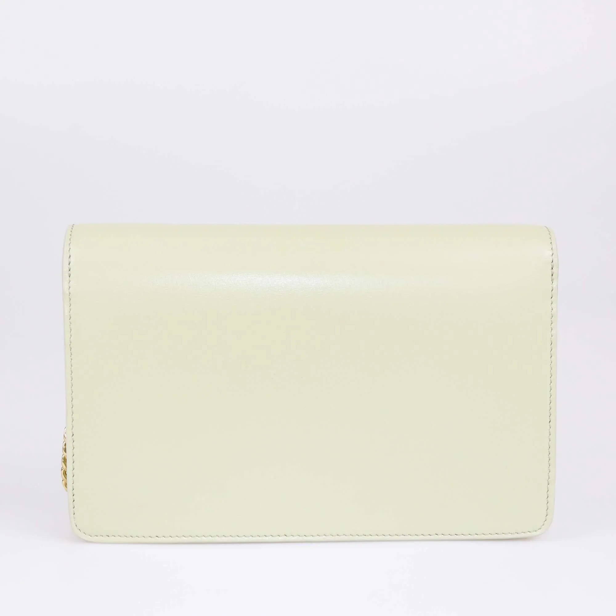 Celine Green Clay Margo Wallet on Chain