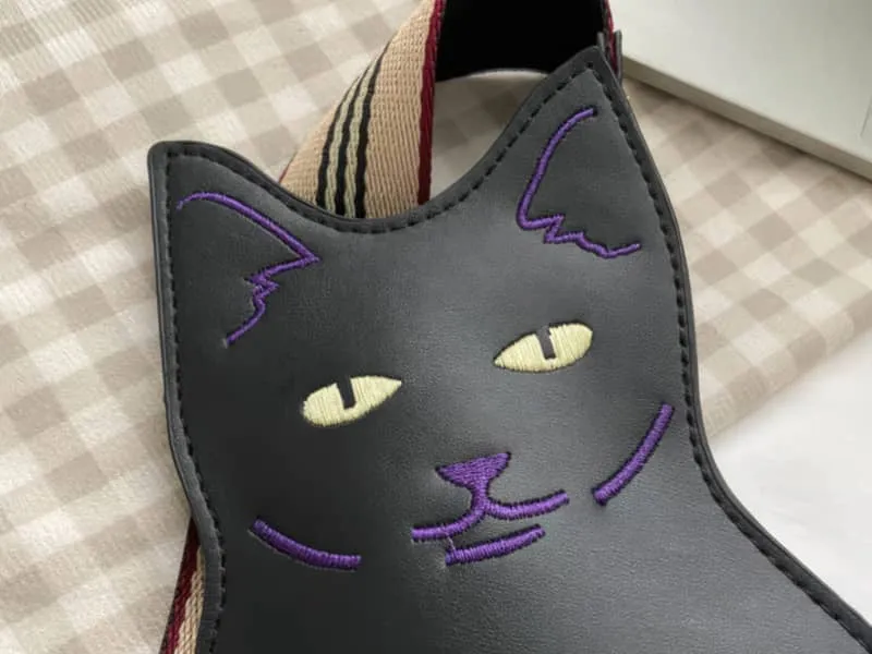 Cute Cartoon Kitten Shoulder Crossbody PU Bag