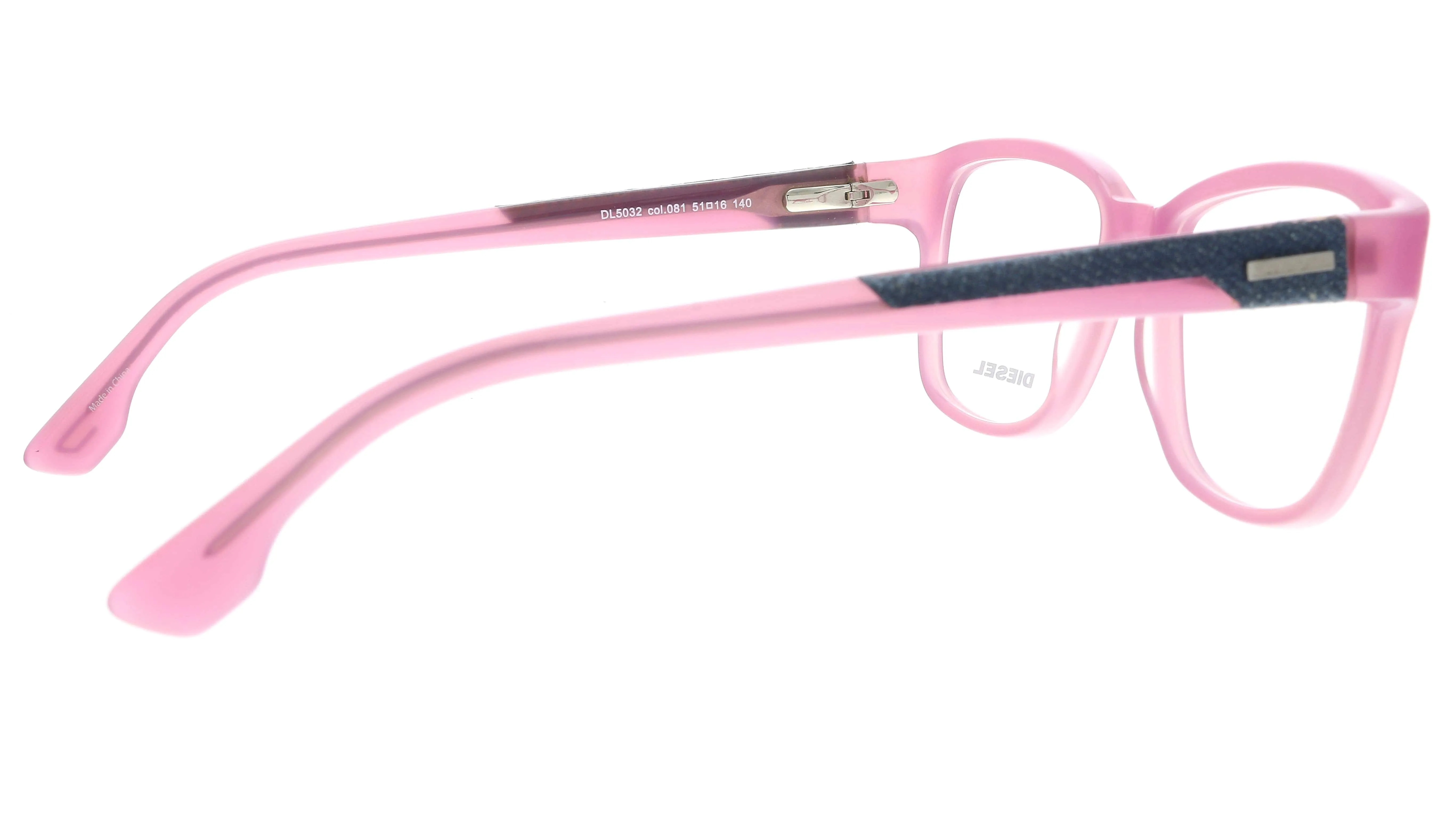 Diesel DL5032 081 Pink Rectangle Optical Frames