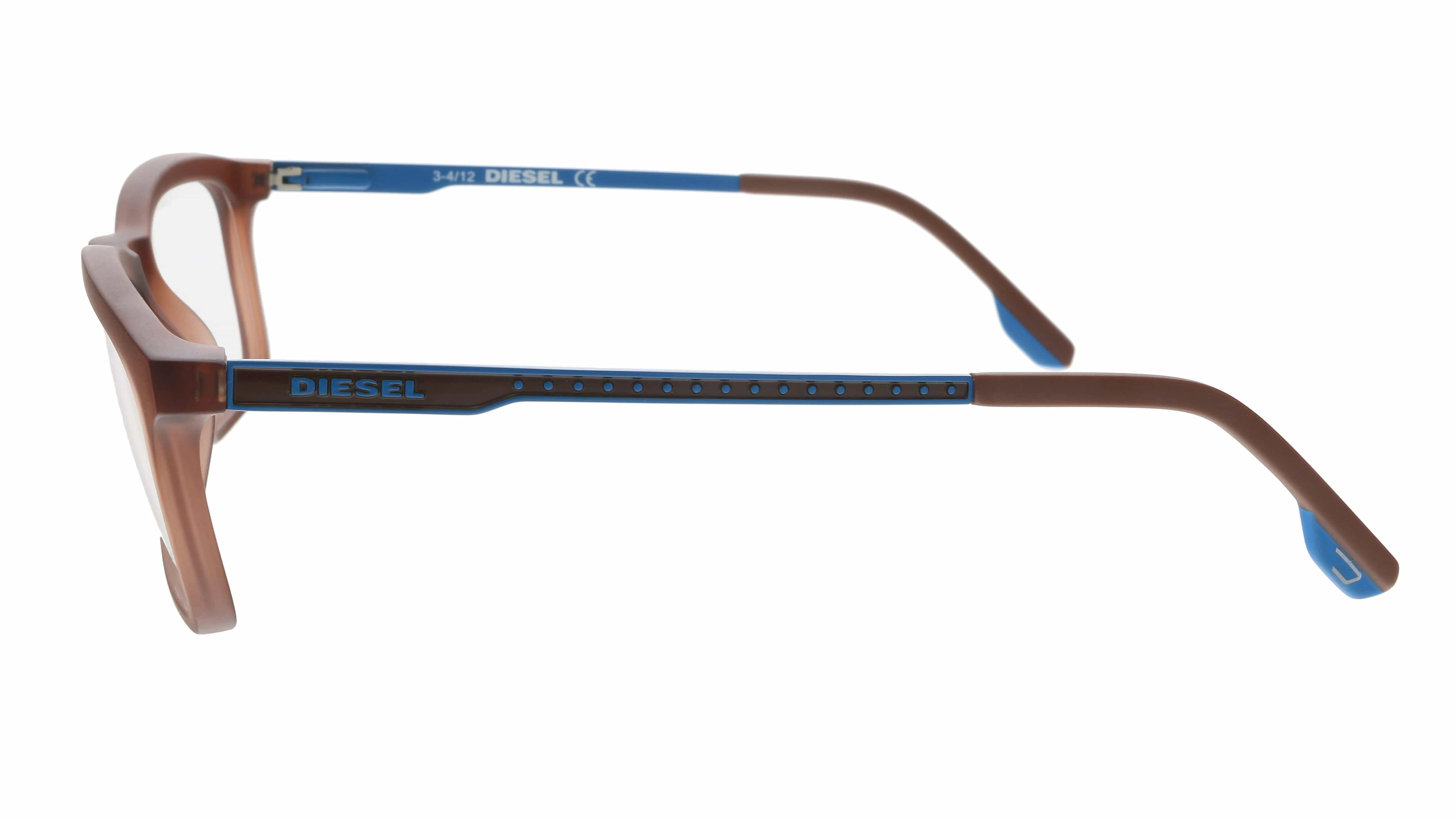 Diesel DL5048 046 Brown Modified Rectangle Optical Frames