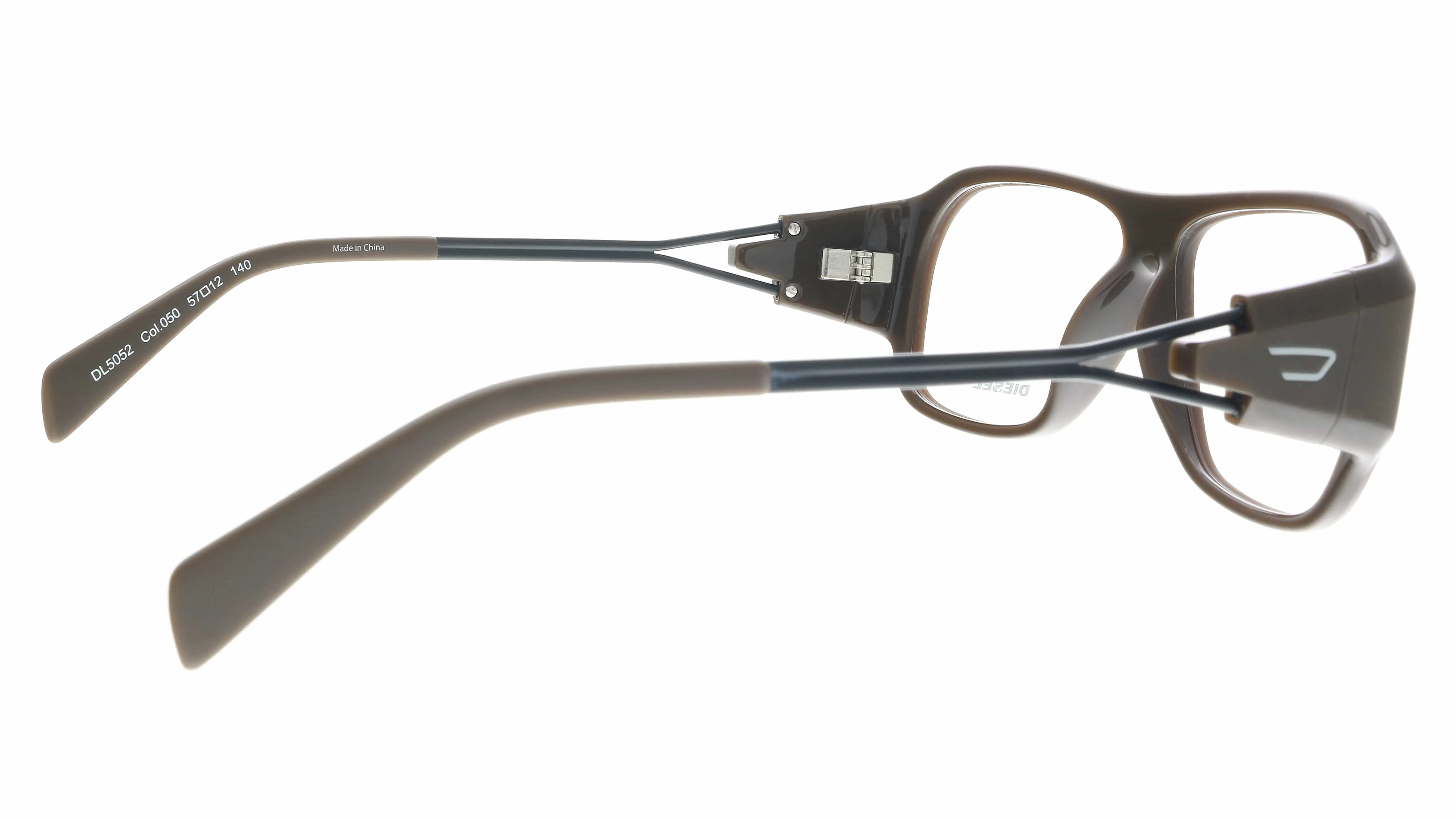 Diesel DL5052 050 Black Rectangle Optical Frames