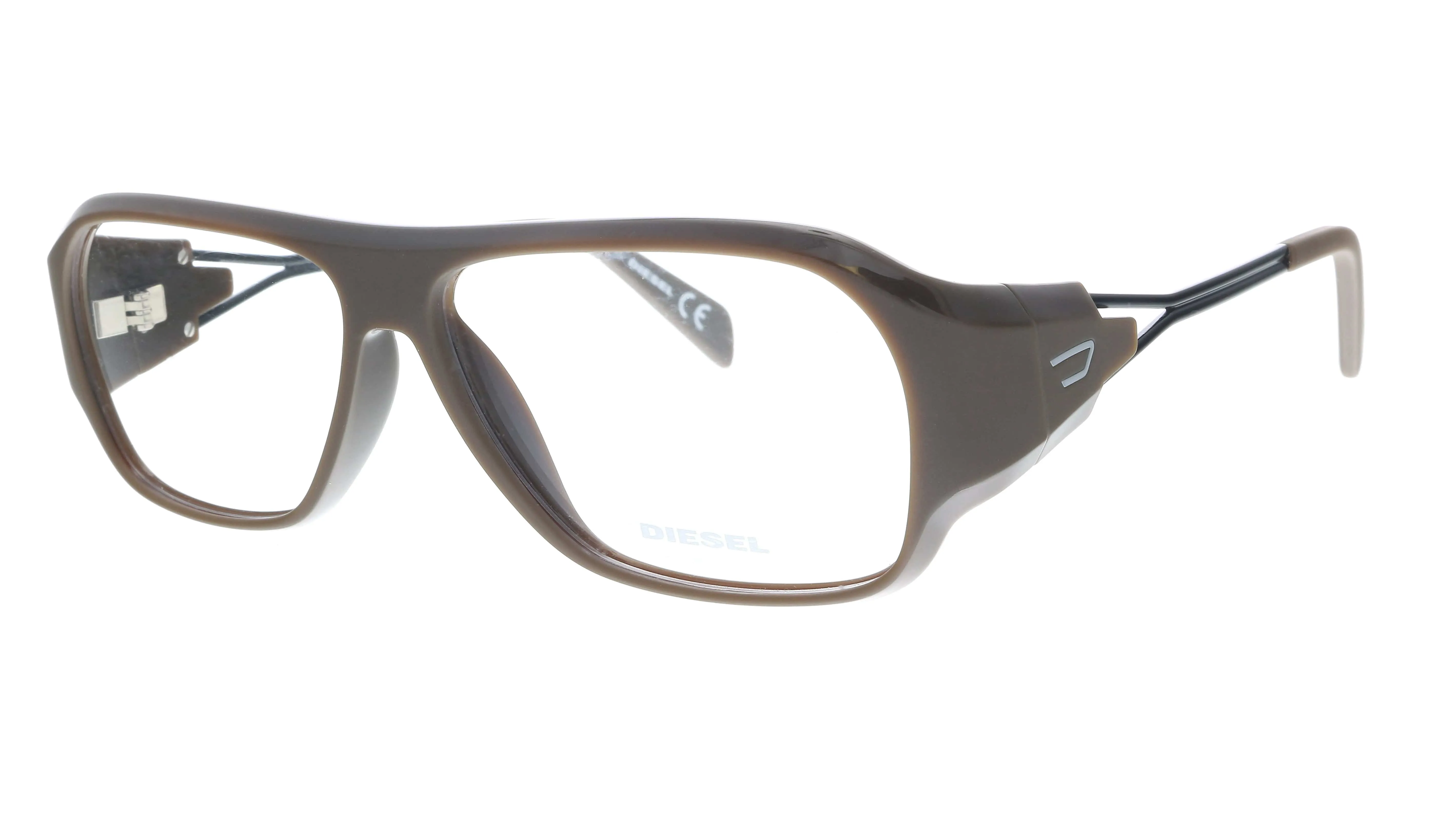 Diesel DL5052 050 Black Rectangle Optical Frames