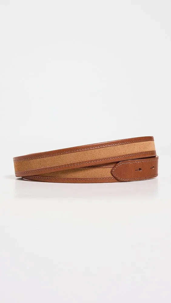 Frame The Crescent Belt in Camel Multi