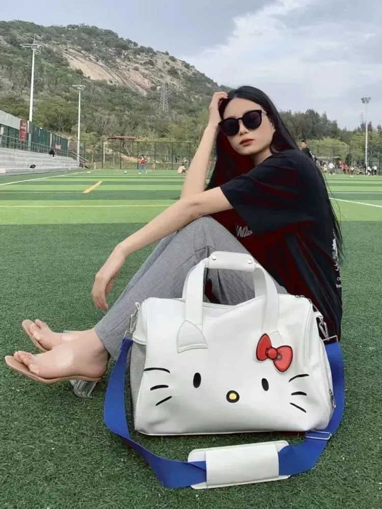 Kawaii Hello Kitty Crossbody Travel Bag