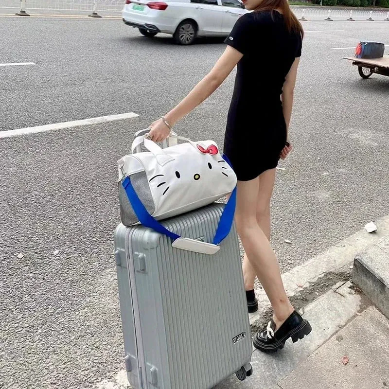 Kawaii Hello Kitty Crossbody Travel Bag