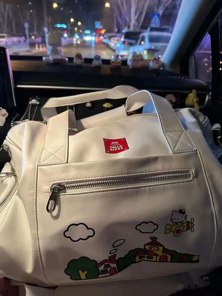 Kawaii Hello Kitty Crossbody Travel Bag