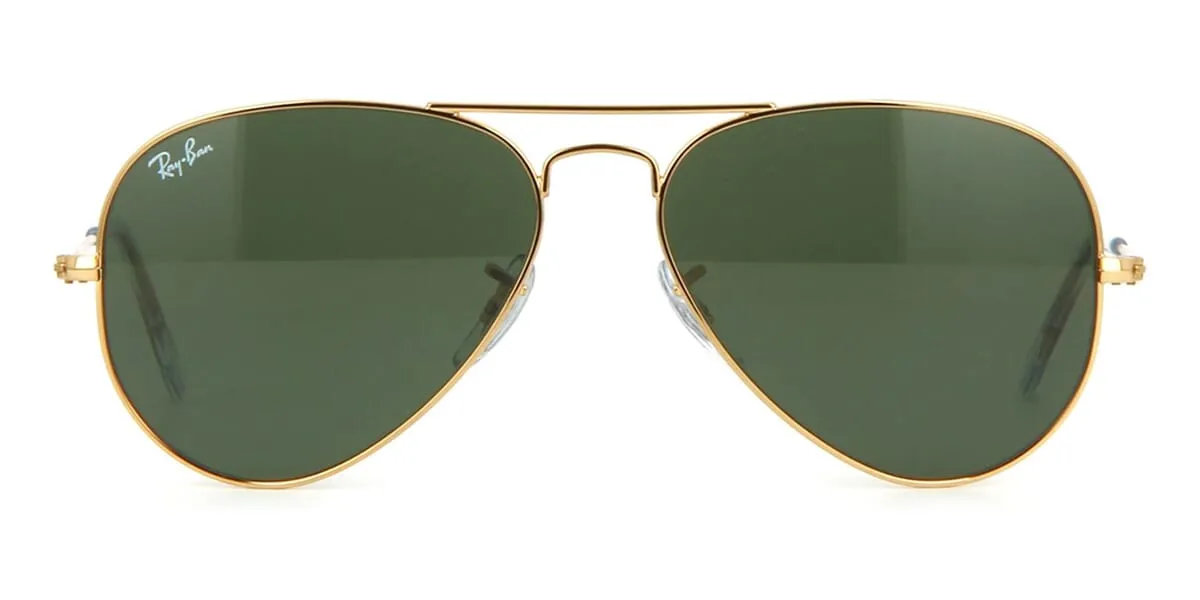 Ray-Ban Aviator RB 3025 W3234 Gold/G15 Green 55mm