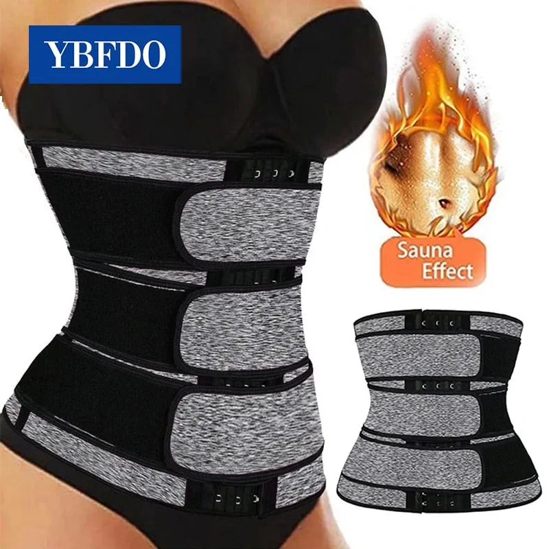 Sauna Waist Trainer Corset Sweat Belts for Women