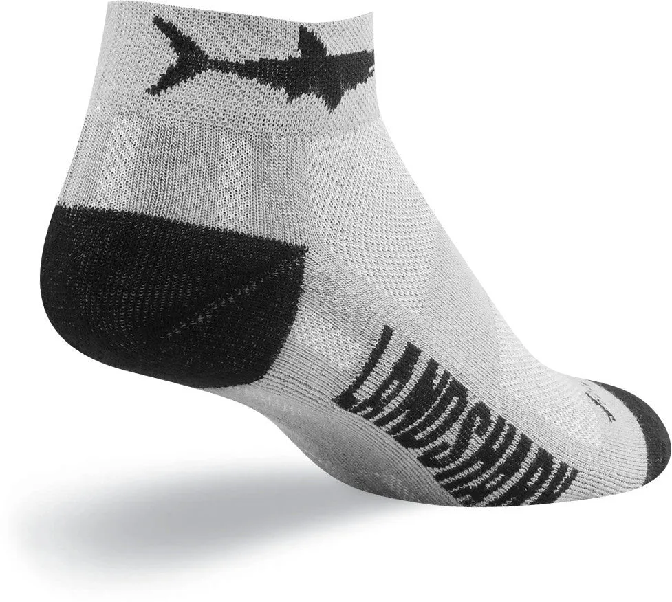 SockGuy Channel Air Land Shark Ankle Sport Socks