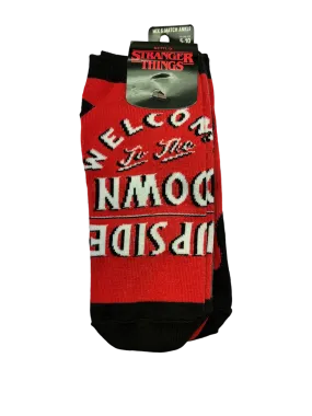 Socks Stranger Things 6pk Ankle Size 5-10