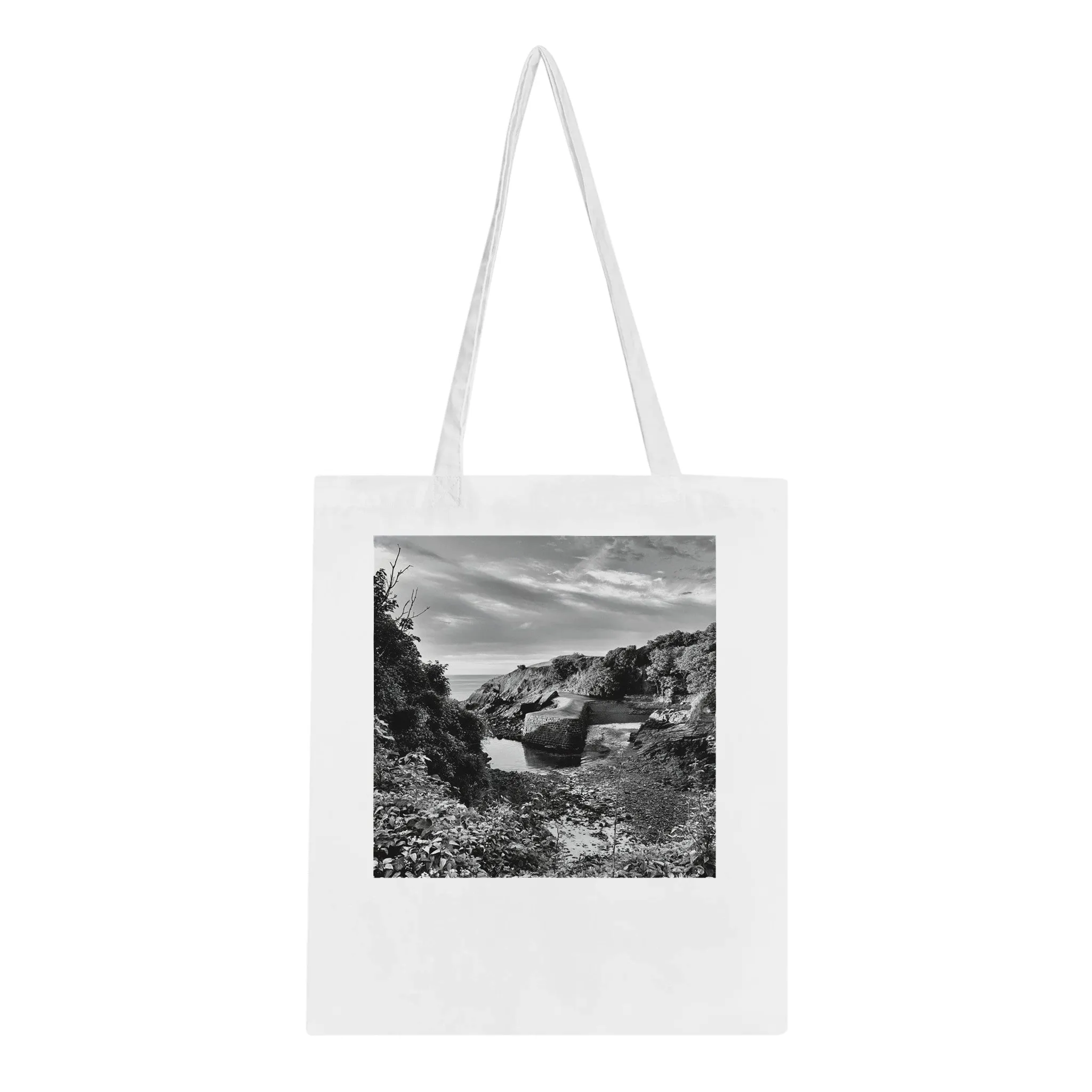Stackpole Black & White Classic Tote Bag