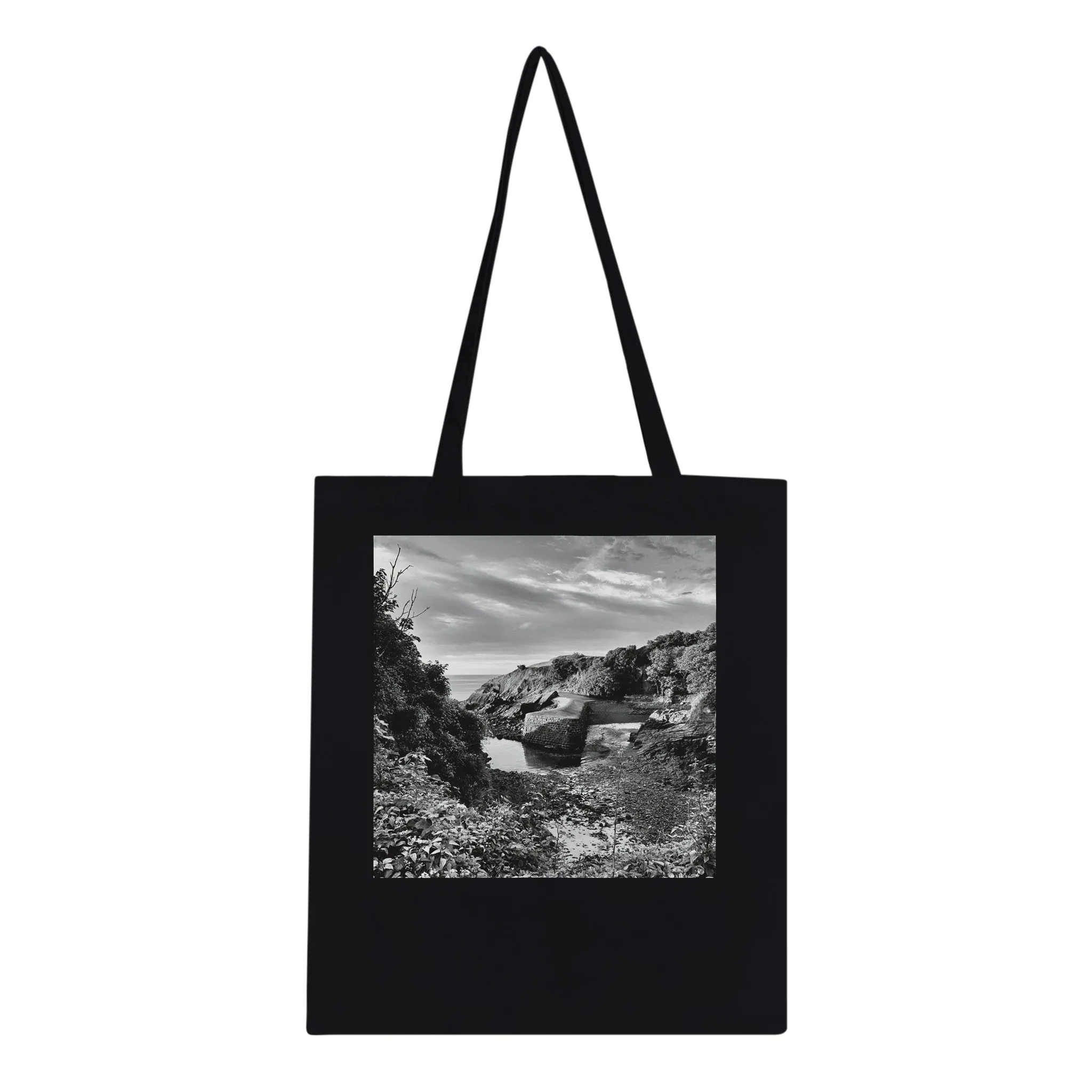 Stackpole Black & White Classic Tote Bag