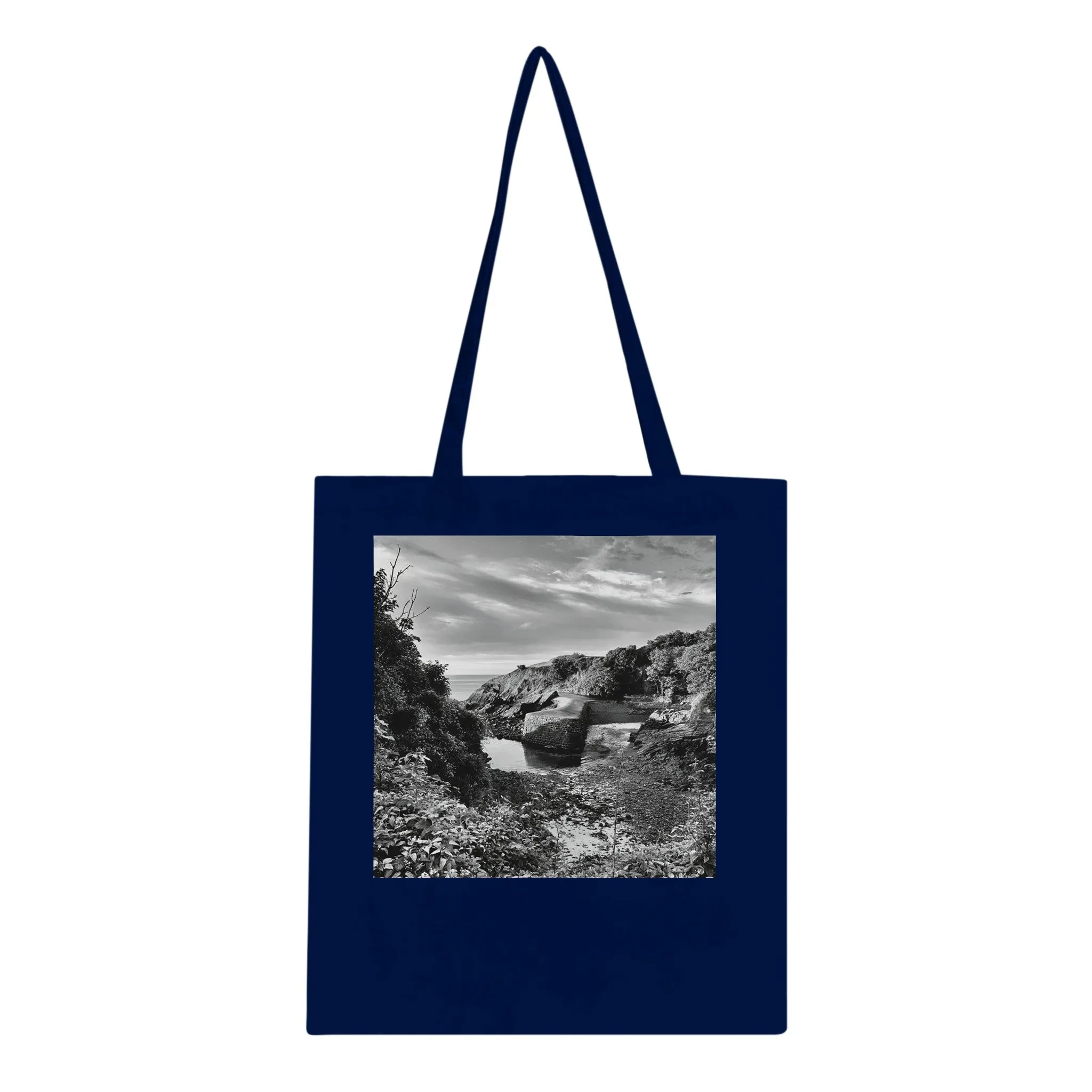 Stackpole Black & White Classic Tote Bag